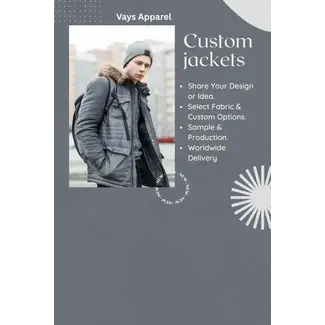 Young man in a tailored custom jacket