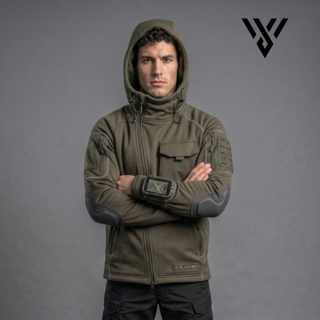 Custom sportswear hoodie made for activewear and fitness brands